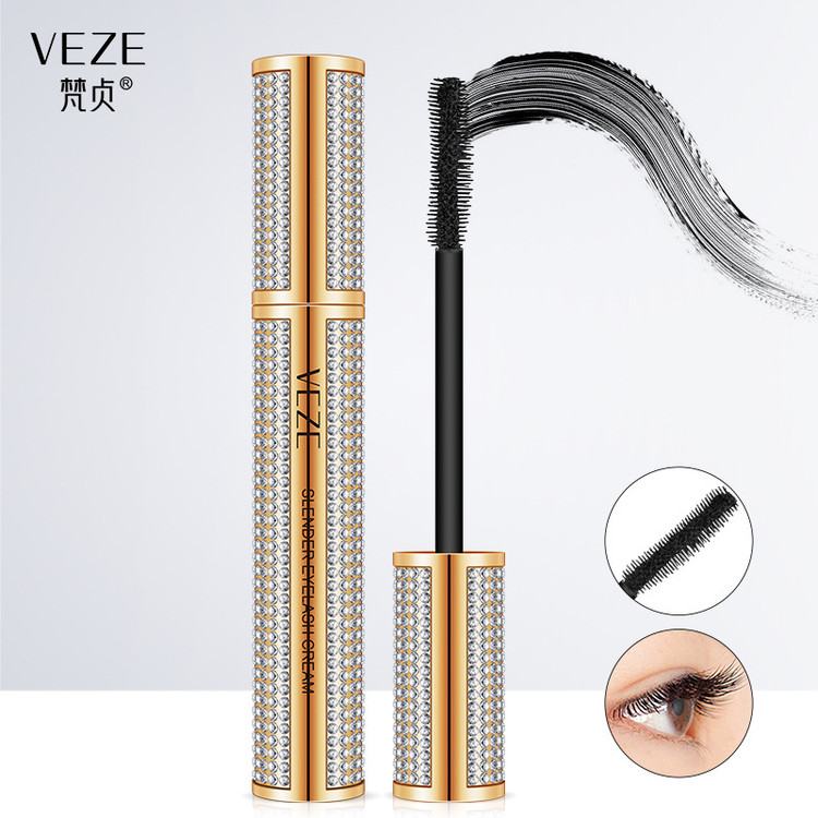 ریمل لوکس حجم دهنده و بلند کننده مدل Slender وزه – 8g(اپلیکتور ژله ای )فاقد خورده مژه !!