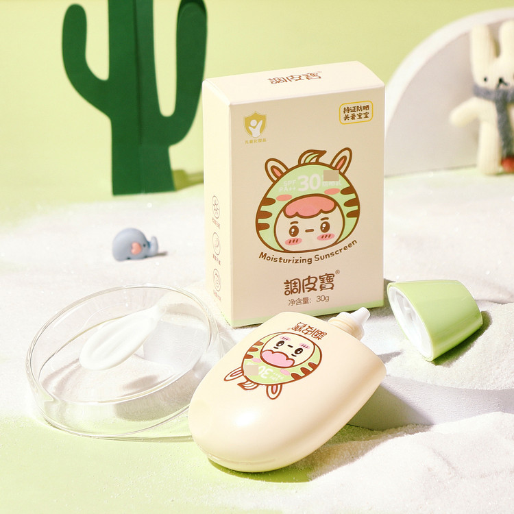 کرم ضد آفتاب SPF30 کودک و پوست حساس Naughty Baby