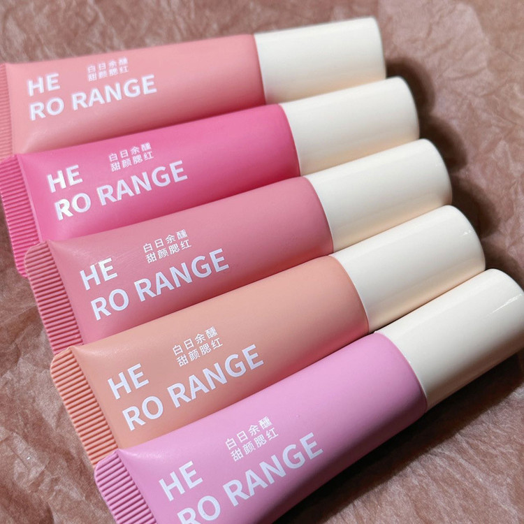 رژ گونه تیوپی مایع مات و مرطوب کننده HERORANGE