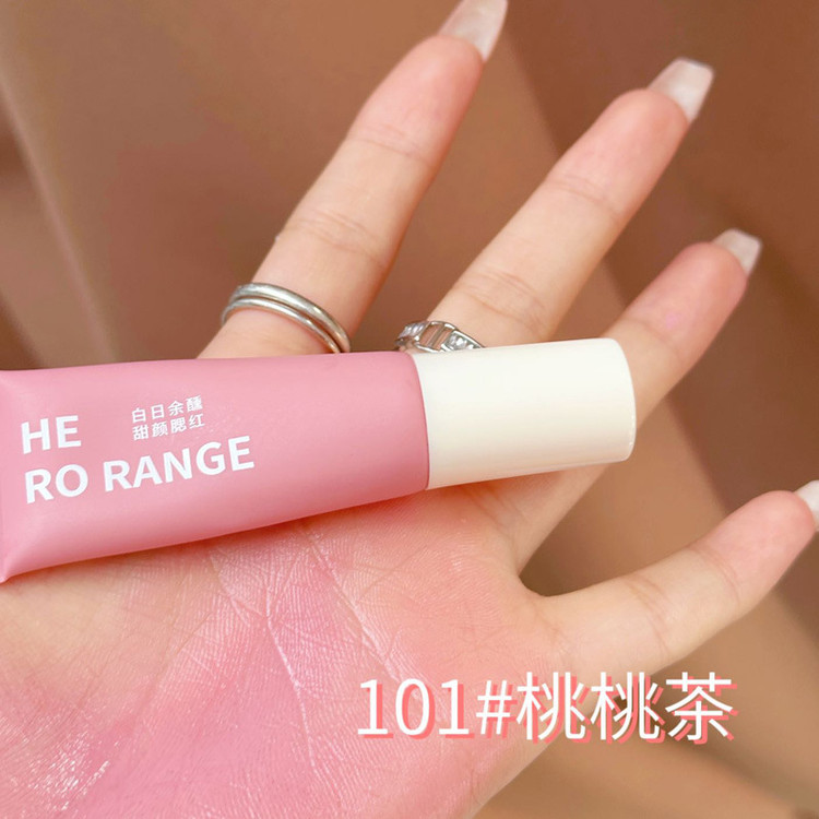 رژ گونه تیوپی مایع مات و مرطوب کننده HERORANGE
