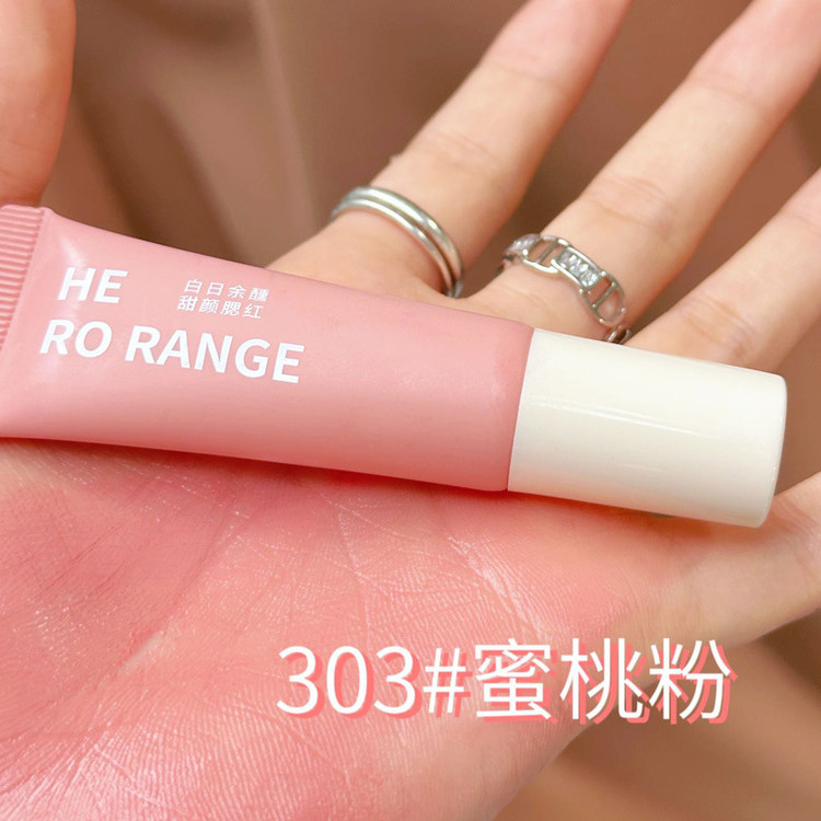 رژ گونه تیوپی مایع مات و مرطوب کننده HERORANGE